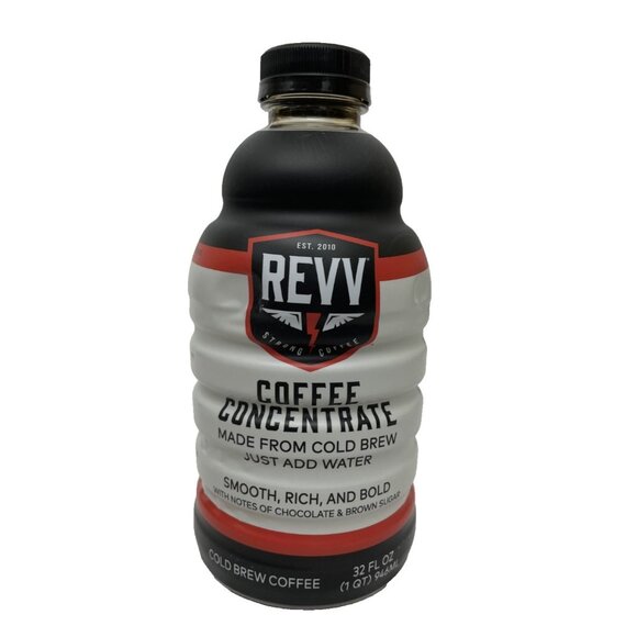 REVV Gourmet Coffee Concentrate Made From Cold Brew 32 fl oz 10/04/2025 - Picture 1 of 5